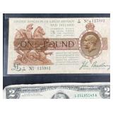 United Kingdom of Great Britain One Pound Note