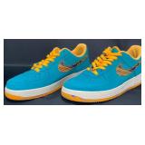Nike Air Force 1 Marbled Swoosh Mens Sneakers 10.5