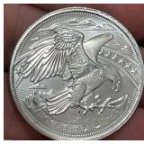 SD Bullion1 Troy Oz..999 Silver Freedom Round