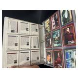 1991 Star Trek Sets I & II Cards Binder 310 Cards