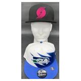 2 Hats  Portland Trailblazers & Seattle Seahawks