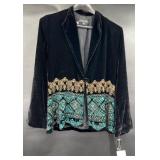 Ilana Wolf Black Velvet Jacket Women