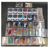 Assorted Baseball Cards Lot  Signature Cards +