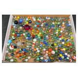 Glass Marbles Collection w Shooters, Over 6 Lbs