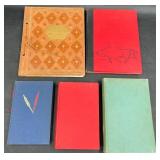 Vintage Bullfighting Books & Bullfighter Scrapbook