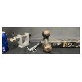 Tri Ball Trailer Hitch w Locking Pin