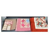 3 Baby Crib Pram Quilts