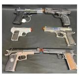 6 BB Airsoft Pistols Z311 Zombie Eliminator +
