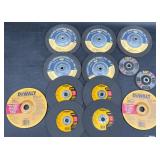 14 New Grinding Wheels & Saw Blades  Dewalt+