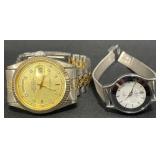 2 Faux Rolex Watches