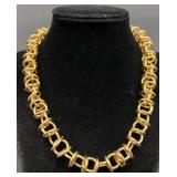 Kenneth Jay LaneRound Circle Link Necklace