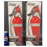 2 New Kidde1-A:10-B:CFire Extinguishers
