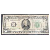 1934-A $20 Federal Reserve Star Note