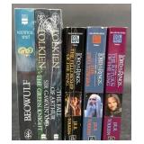 6 J.R.R. Tolkien Books-Lord of the Rings, Beowulf+