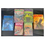 6 Harry Potter Books w First Editions