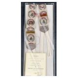 Trafalgar LE Pure Silk Braces Suspendersw Box