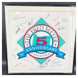 1990 Autographed Fred Meyer Golf Challenge Poster