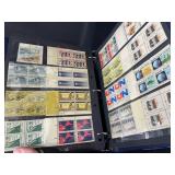 Binder w 120 Mint Plate Block Stamps
