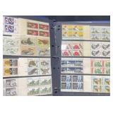 Binder w 120 Mint Plate Block Stamps