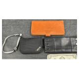 3 Wallets  Portland Leather, PacSafe, Hammit