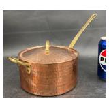 Demmex Copper Saucepan w Lid
