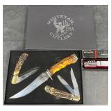 Whitetail Cutlery Stag Knife Set & Swiss Knife