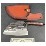 Huusk Japanese-Style Serbian Chef Knife Cleaver