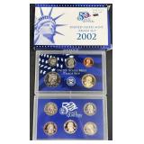 2002-S US Mint Proof Set w State Quarters & COA
