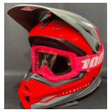 Youth Kinetic Vision Fly Motocross Helmet Sz S