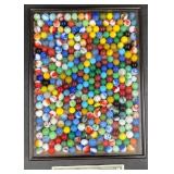 Vintage Marble Collection in Display Case