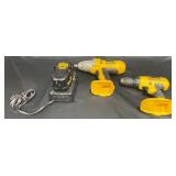 2 DeWalt 18V Drills w Charger Works