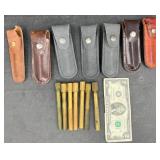 7 Diamond Knife & ToolSharpeners w Cases