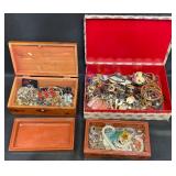 3 Boxes w Fashion Jewelry & Accessories
