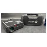 Total Home FX Outdoor Projector, Bluetooth Speaker