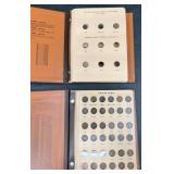 2 Penny Coin Albums  Lincoln & Indian Head