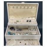 Jewelry Storage Box w Watches & Jewelry