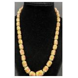 Murano Glass Venetian Bridal Cake Necklace