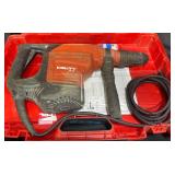Working Hilti TE56 Roto Hammer w Bull Point, Case