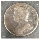 1739 Great Britain 1/2 Penny King George II