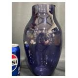 Hand-Blown Art Glass Vase