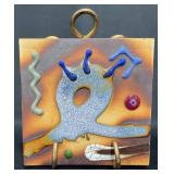 Postmodern Abstract Decorative Studio Art Tile