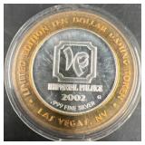 Imperial Palace LE $10 Gaming .999 Silver Token
