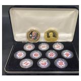 Donald Trump Commemorative Coins w Case