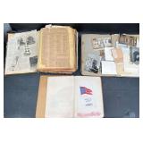 3 Old Scrapbooks 1920's  1960's