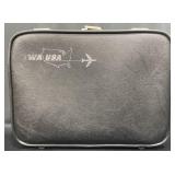 Vntg TWA USA Carry-On Flight Attendant Suitcase
