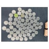 101 Kennedy Half Dollar Coins 1970