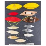 13 Vintage Lace Tatting Shuttles- Tatsy, Celluloid