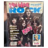 Vntg 1978 New Wave Rock Magazine KISS, Blondie