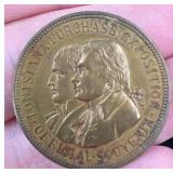 1904 St Louis Expo Medal World Fair TokenSouvenir