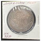 1905 Lewis & Clark Centennial Portland OR Token